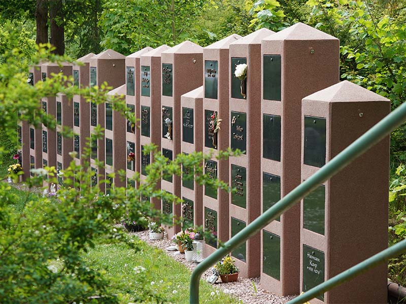 Bestattung in einer Wand für Urnen in Fulda